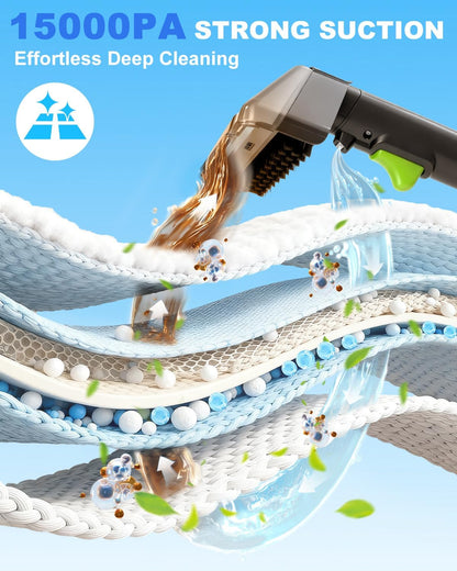 Portable Carpet Cleaner Machine, Carpet & Upholstery Cleaner Machine 15KPA