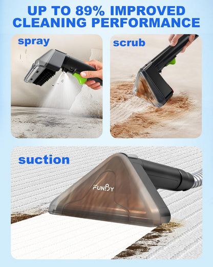 Portable Carpet Cleaner Machine, Carpet & Upholstery Cleaner Machine 15KPA
